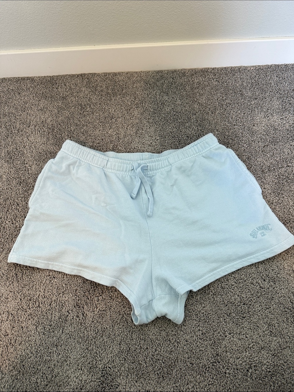 Billabong Light Blue Women's Athletic Shorts